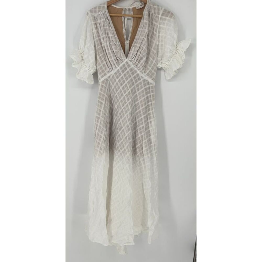 Aulieude Adele Dress in White